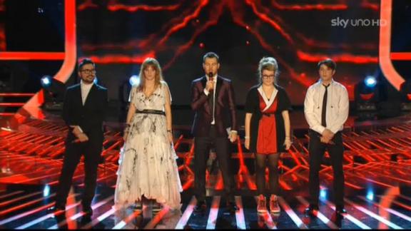 I primi tre finalisti di X Factor 2012
