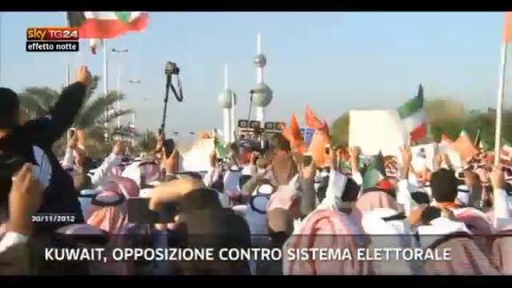 Effetto Notte, Kuwait: opposizione contro sistema elettorale