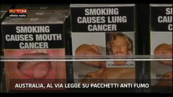 Lost&Found, Australia: al via legge su pacchetti anti-fumo