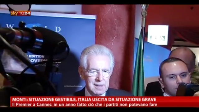 Monti: siamo in guerra contro l'evasione fiscale