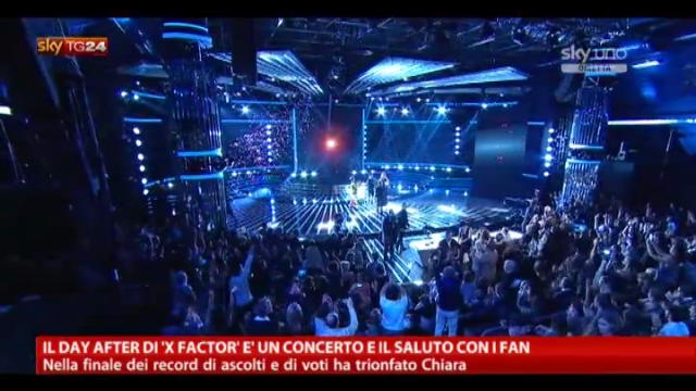 Il Day After di "X Factor" è un concerto con i fan