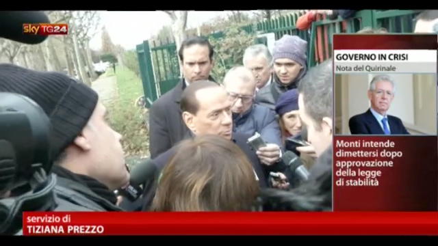 Berlusconi: torno in campo per vincere