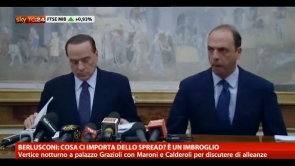 Berlusconi: cosa ci importa dello Spread? E' un imbroglio