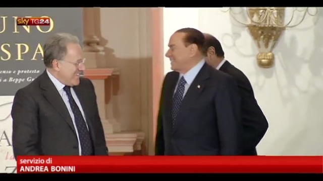 Berlusconi: in questo momento sono io il canidato premier