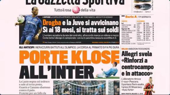 La rassegna stampa di SkySPORT24 (16.12.2012)