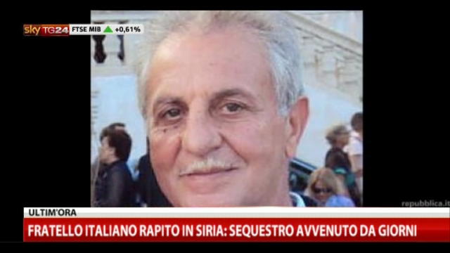 Italiano rapito in Siria: sequestro avvenuto da giorni