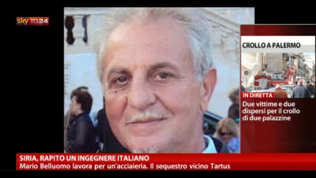 Siria, rapito un ingegnere italiano