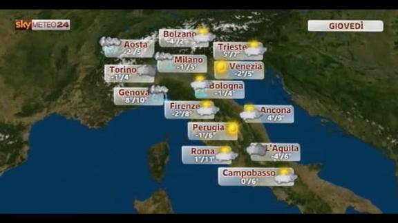 Meteo Italia Mattina 19.12.2012
