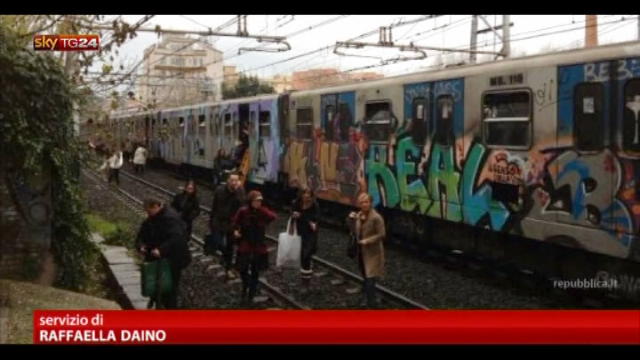 Roma, serie di atti vandalici su linea B della Metropolitana
