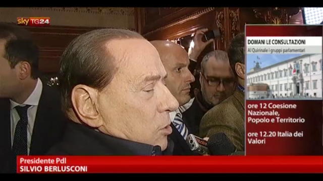 Elezioni, Berlusconi: non sono indispettito da Monti