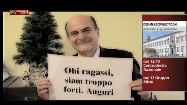 Bersani: PD nato per governare e ci arriveremo