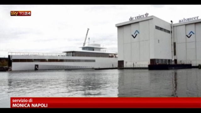 Apple, Philippe Starck fa sequestrare lo Yacht di Steve Jobs