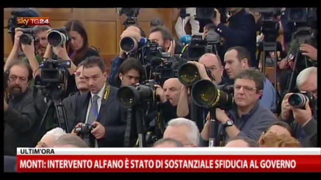 Conf stampa Monti: non comprendo pensiero Berlusconi -2