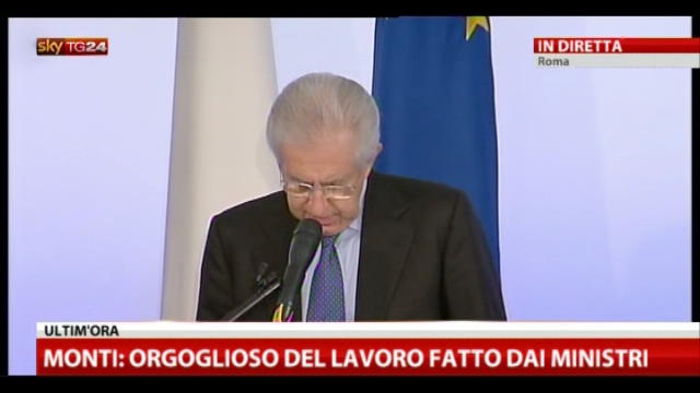 Conf stampa Monti: cambiare Italia e riformare Europa -3