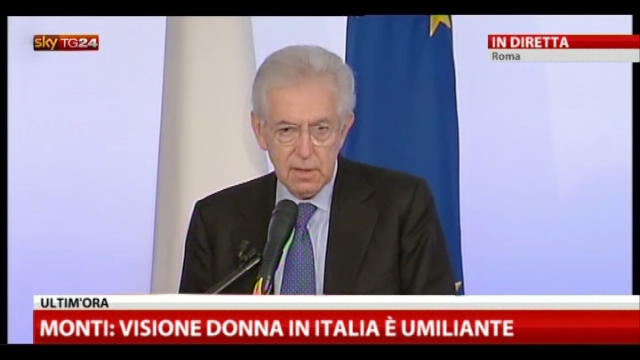 Conf. stampa Monti: io non mi schiero con nessuno -7