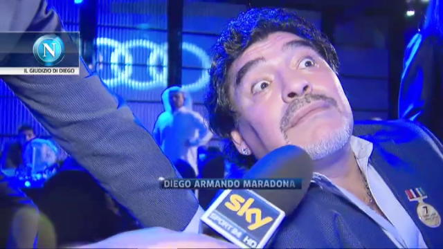Maradona: "Sogno il Napoli, ma Mazzarri mi piace"
