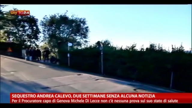 Sequestro Andrea Calevo, due settimane senza alcuna notizia