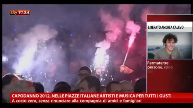 Capodanno 2012, nelle piazze italiane artisti e musica