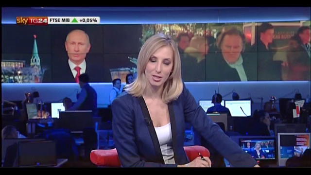 Putin concede la cittadinanza russa a Gerard Depardieu