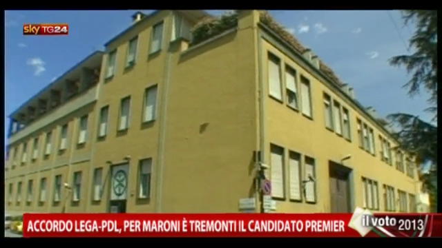 Accordo Lega-Pdl, per Maroni Tremonti è candidato premier