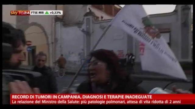 Record tumori in Campania: le proteste dei cittadini