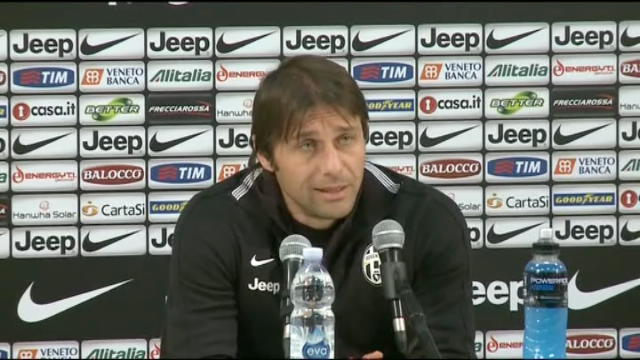 Juventus, Conte: "Ripartire con il Milan"