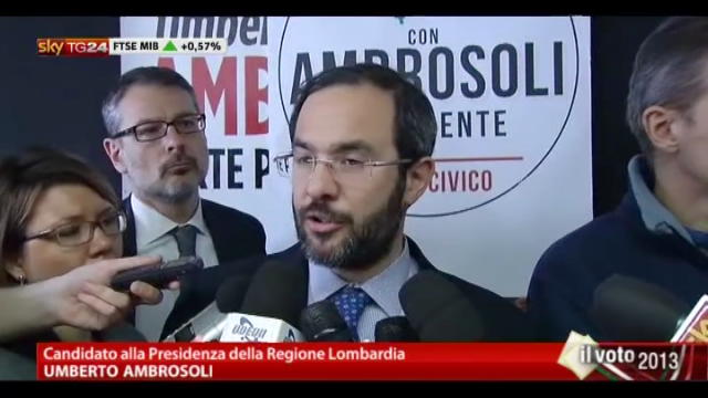 Lombardia, Ambrosoli:priorità lavoro e lotta a criminalità