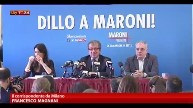 Elezioni, Maroni alla carica su fisco e sbeffeggia Albertini
