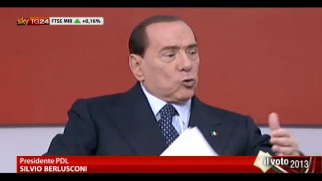 Berlusconi: su tasse nostro obiettivo restano due aliquote