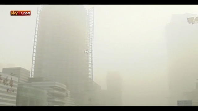 Cina, a Pechino livello di inquinamento oltre 700 mg
