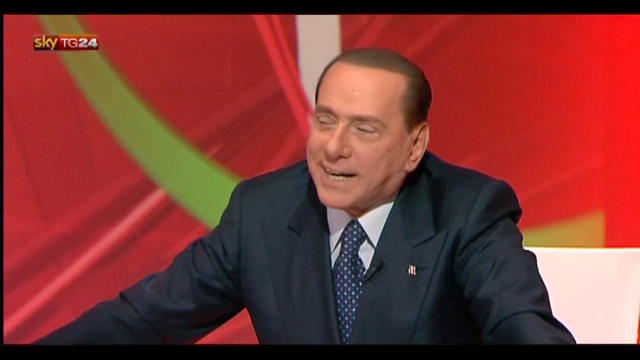 Ilaria D'Amico intervista Silvio Berlusconi
