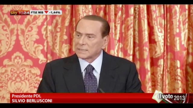 Berlusconi: o tutti matti o c'è un matto che si crede Monti