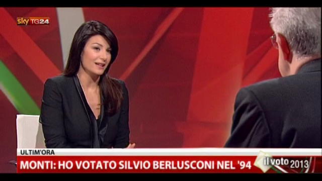 2-Lo Spoglio, Monti: ho votato Silvio Berlusconi nel '94
