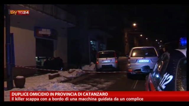 Duplice omicidio in provincia di Catanzaro