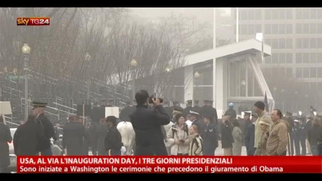 Usa, al via l'Inauguration day, i tre giorni presidenziali