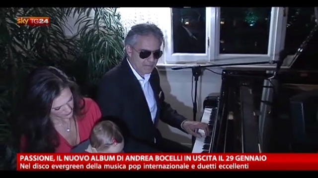 Passione, Bocelli ha scelto brani da tutto il mondo