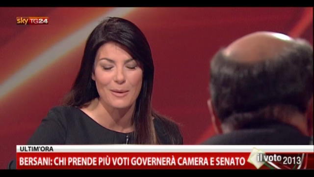4-Lo spoglio, Bersani: Fiorello dice cose serie, profonde