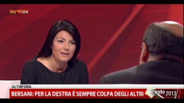 9-Lo Spoglio, Bersani: l'austerità aumenta la recessione