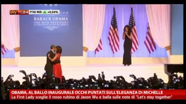Obama, al ballo inaugurale occhi puntati sul Michelle