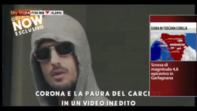 Fabrizio Corona, in un video confessione inedita