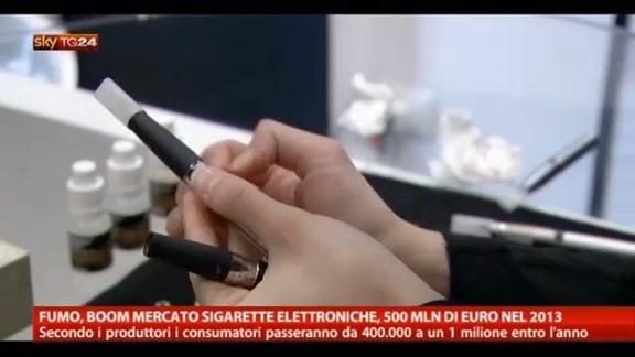 Fumo: boom sigarette elettroniche, 500mln di euro nel 2013