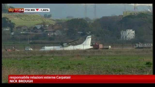 Fiumicino, Carpatair: torre controllo non ha avvisato pilota
