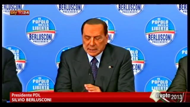 Berlusconi: toni alti in campagna elettorale colpa di Monti