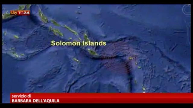 Terremoto e Tsunami alle Isole Salomone, almeno 5 vittime