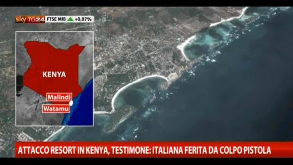 Attacco a resort in Kenya, testimone: un' italiana ferita