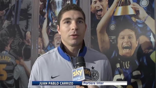 Carrizo all'Inter: "Sono qui per lottare con la squadra"