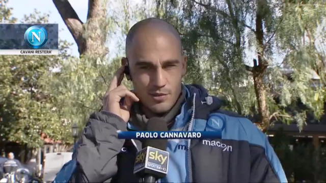 Napoli, Cavani resterà. Parola di capitan Cannavaro