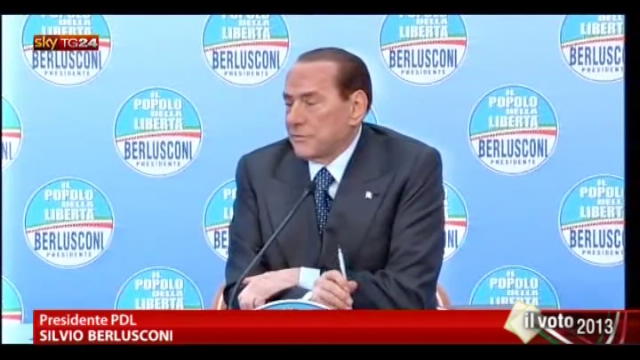 Berlusconi: accordo sinistra solo su riforme costituzionali