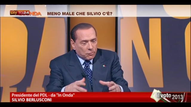 Berlusconi a Monti: Europa paura di me? "Grande cazzata"