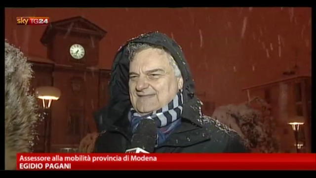 Neve a Modena, le parole di Egidio Pagani